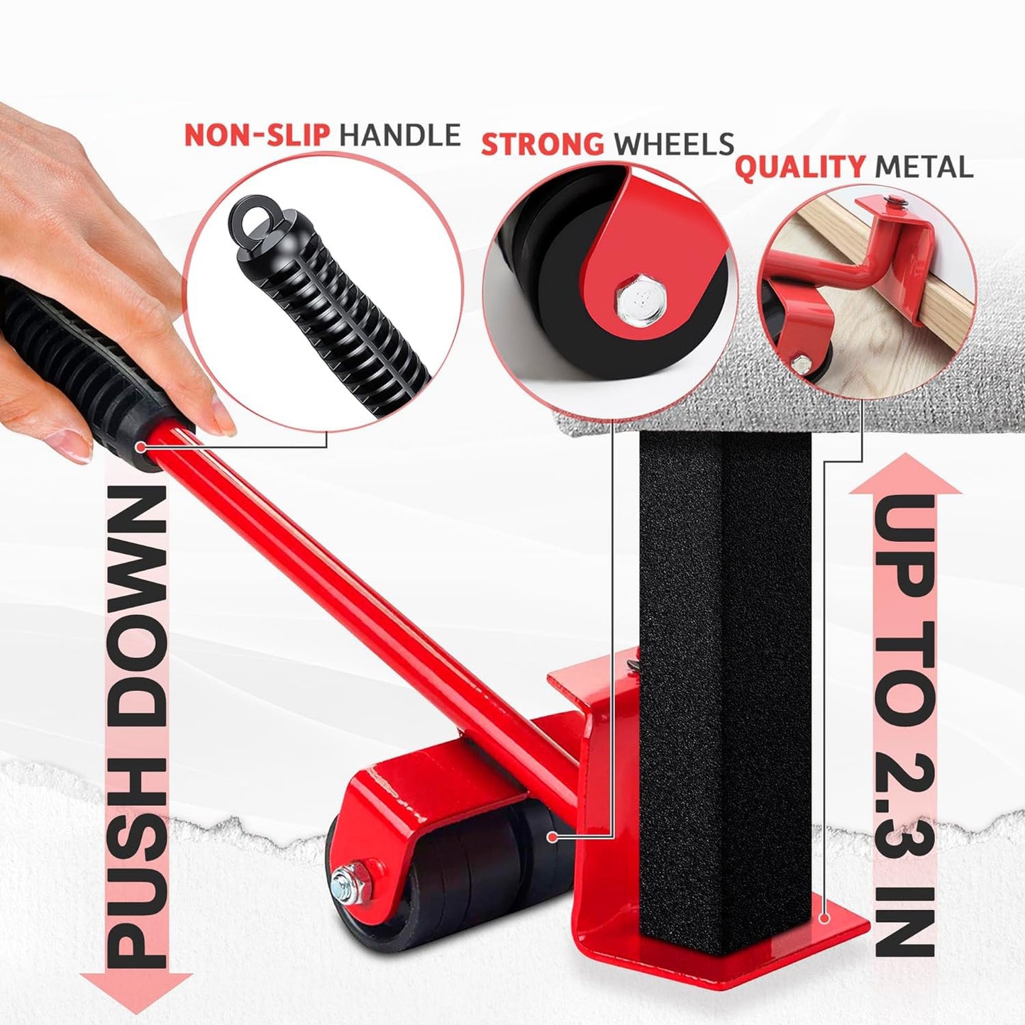 5 (Pcs) Heavy Duty Furniture Mover®