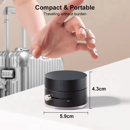360° Mini Rotatable Magnetic Phone Holder with Vacuum Suction Cup for all smartphones