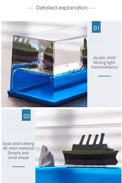 Unsinkable Titanic Decoration Ship
